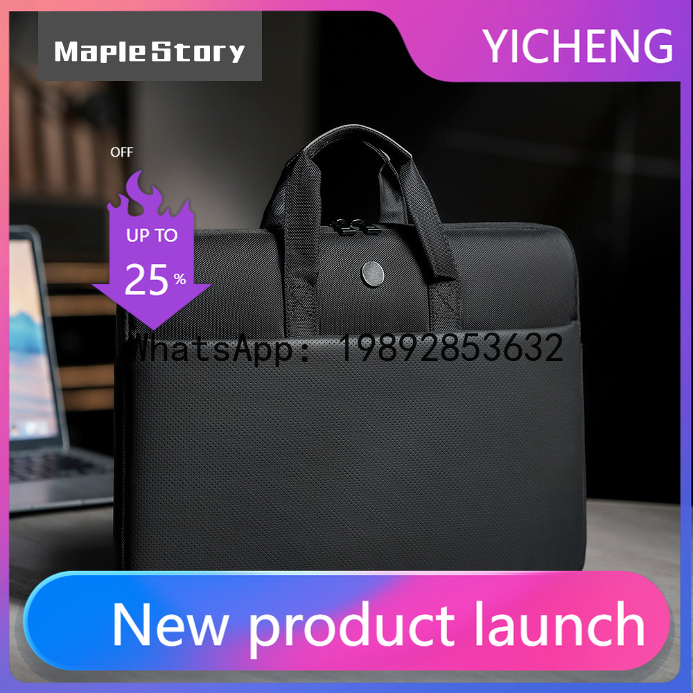 PYJ notebook bag business wate - đánh giá và giá Leather Briefcase