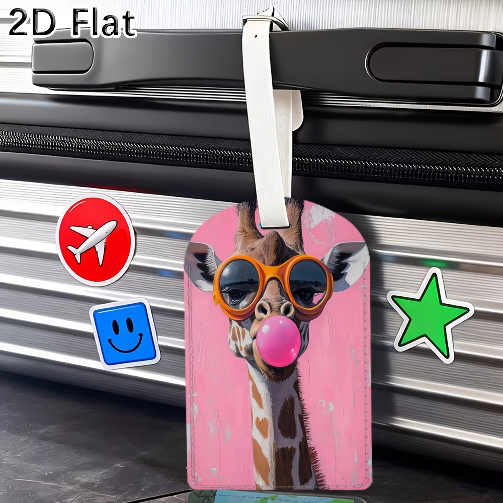 Cute Giraffe Luggage Tag Trave - đánh giá và giá Travel Luggage Set