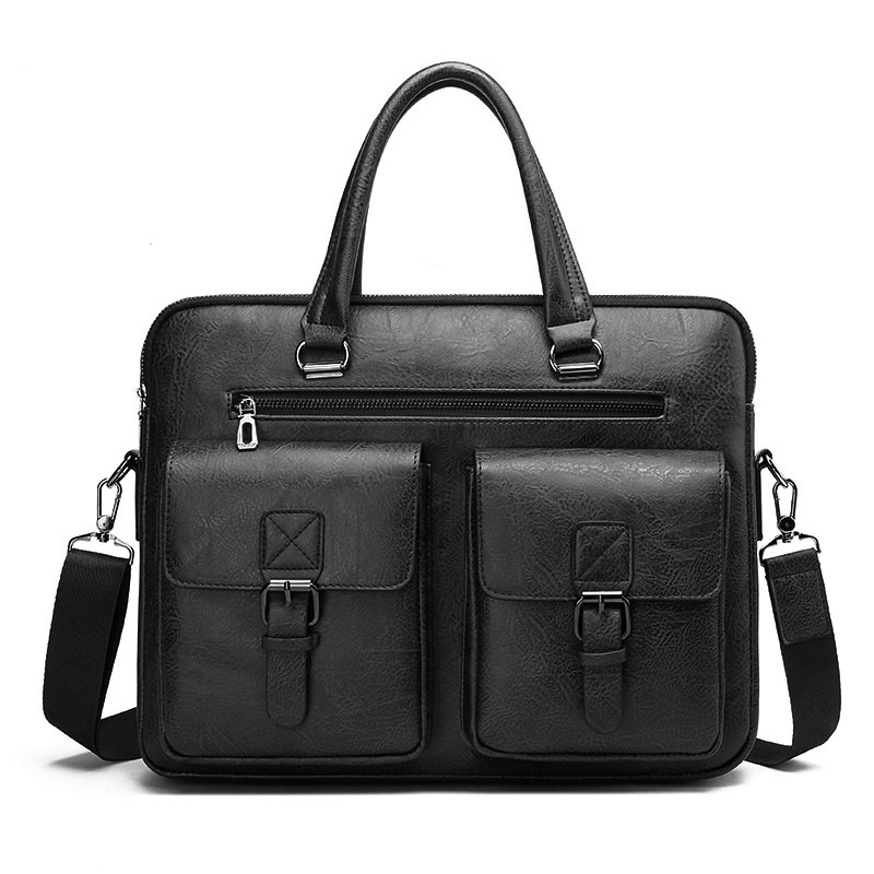 Luxury Brand Man Business Brie - đánh giá và giá Leather Briefcase