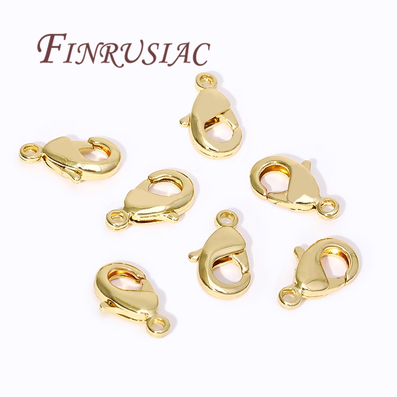18K Gold Plated Lobster Clasps - đánh giá và giá Gold Plated Jewelry