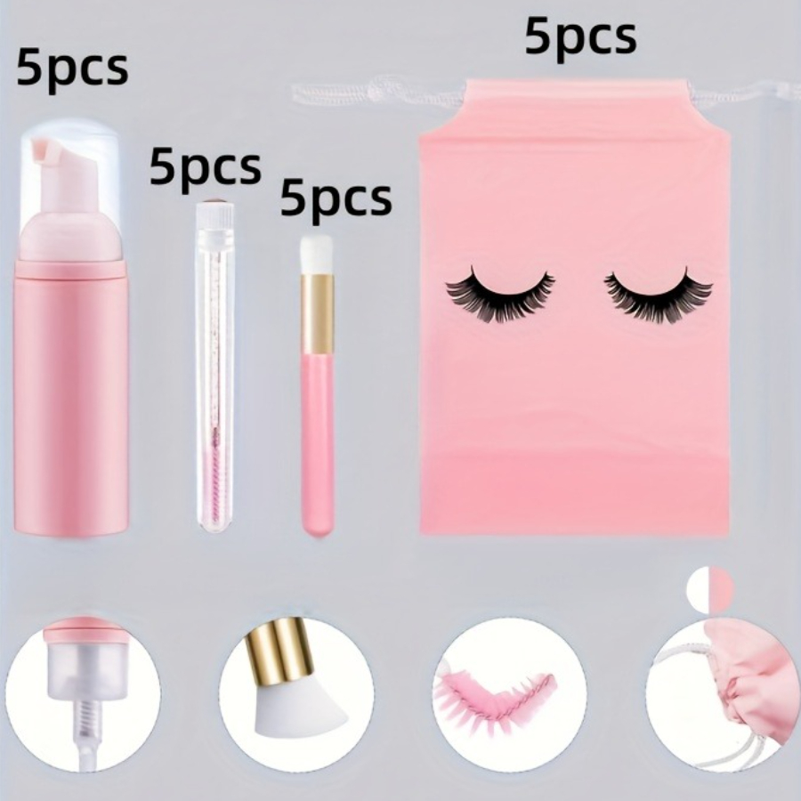 20Pcs Lash Care Kit - 5 Foam P - đánh giá và giá Travel Luggage Set