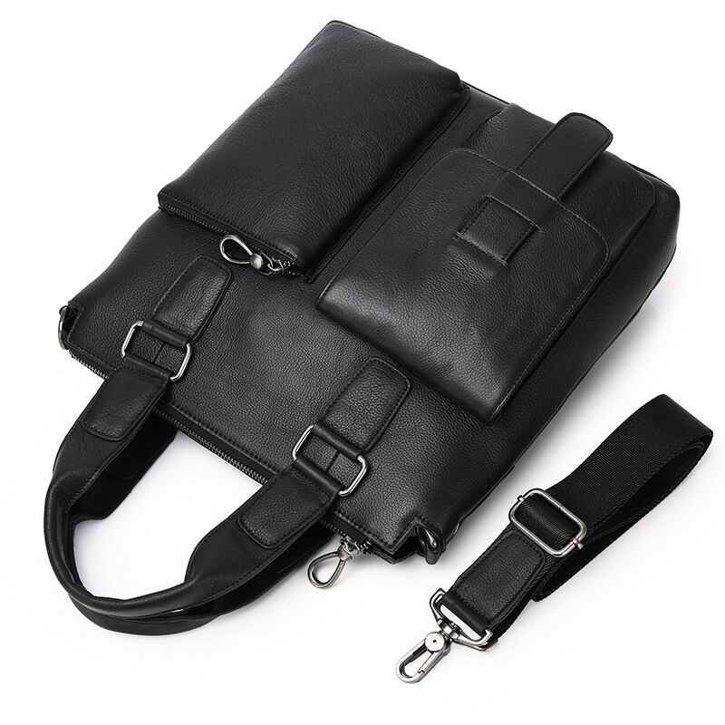 Nam Dọc Túi Xách Nam Da Thật C - đánh giá và giá Leather Briefcase