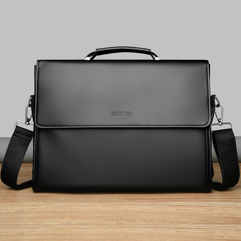 Men's Business Casual Handbag  - đánh giá và giá Leather Briefcase