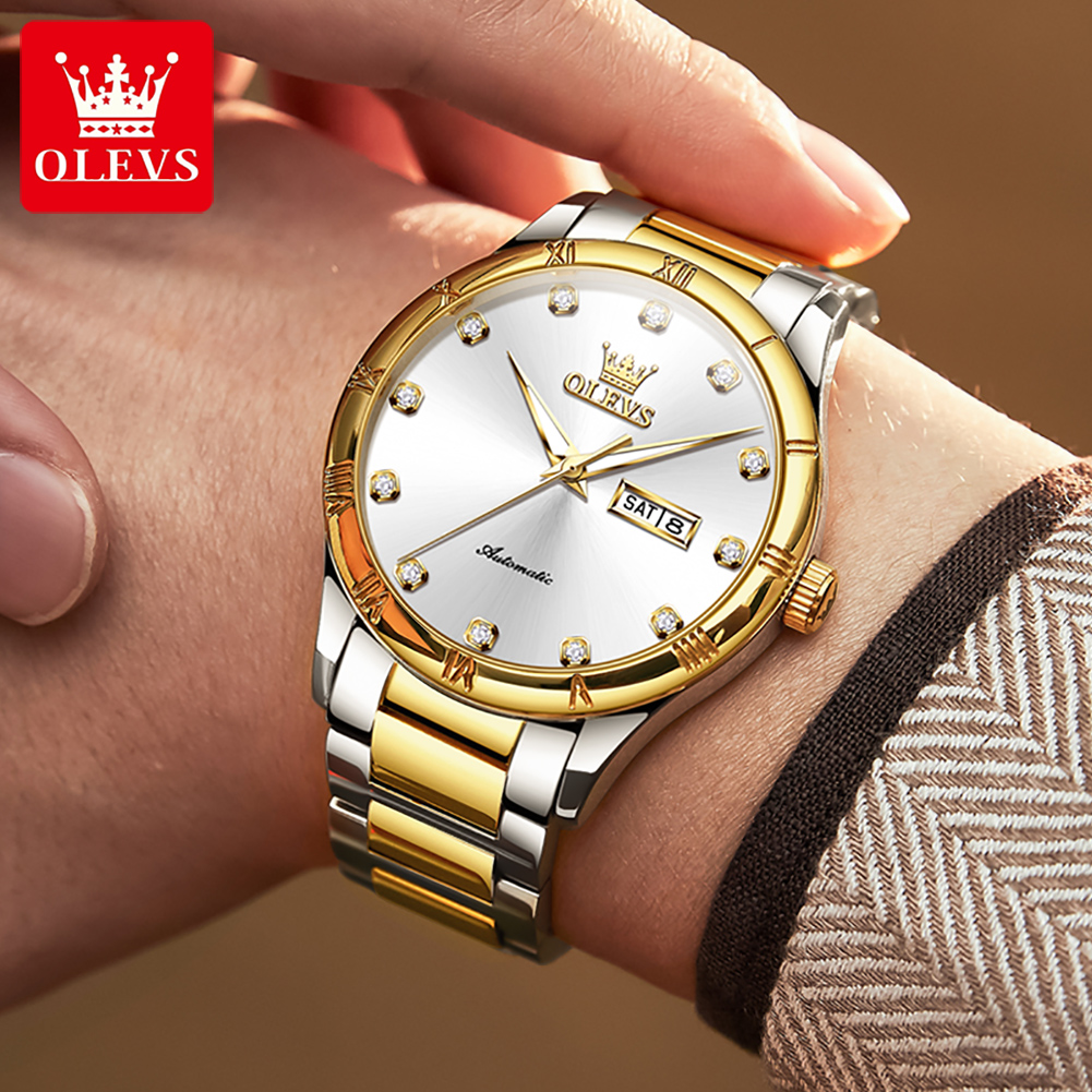 OLEVS Men's Watches Luxury Cas - đánh giá và giá Luxury Watch Men