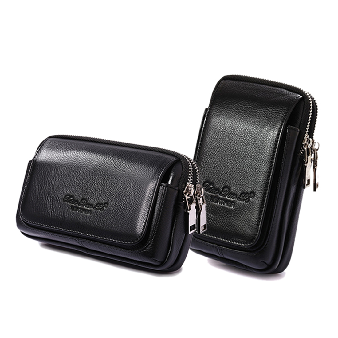 Men Genuine Leather Waist Fann - đánh giá và giá Leather Wallet Men
