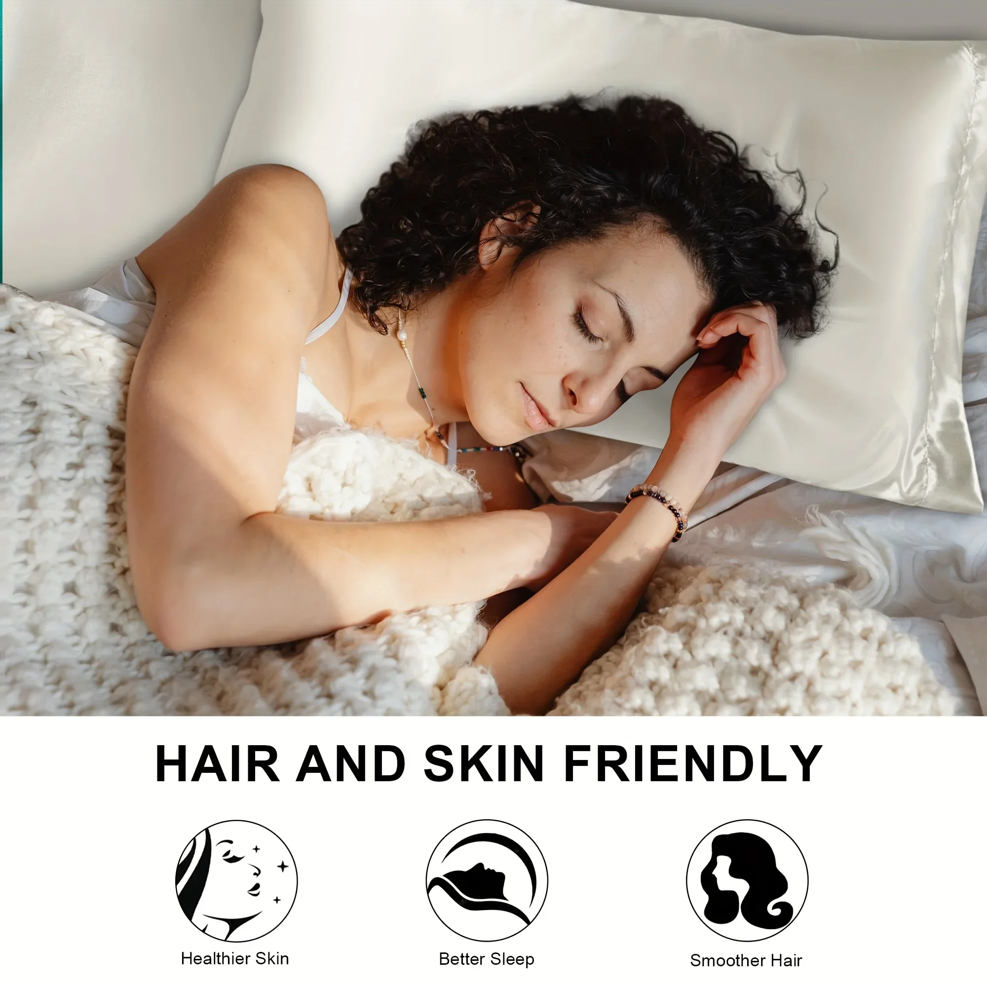 2pcs Luxury Satin Envelope Pil - đánh giá và giá Silk Pillowcase