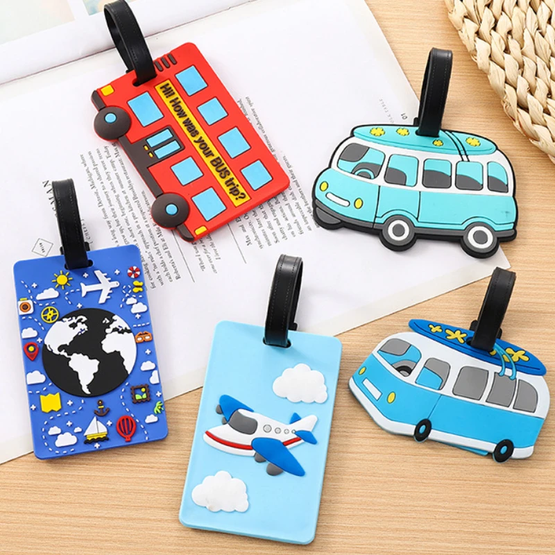 Cute Cartoon Cars PVC Silicone - đánh giá và giá Travel Luggage Set