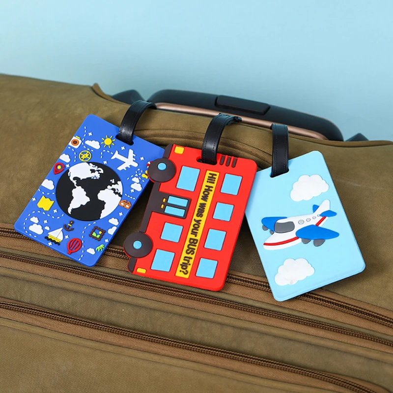 Cute Cartoon Cars PVC Silicone - đánh giá và giá Travel Luggage Set